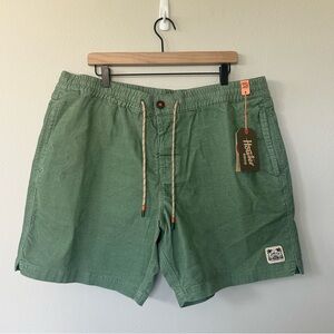 Howler Bros Pressure Drop Cord Shorts Men’s 40 Lichen Green NWT